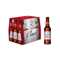 BIère Blonde Bud 25CL 9 Achetées + 3 Offertes